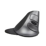 J-Tech Digital  Scroll Endurance Wireless Mouse Ergonomic Vertical USB Mouse with Adjustable Sensitivity 60010001600 DPI Removable Palm Rest and Thumb Buttons - Reduces HandWrist Pain Wireless