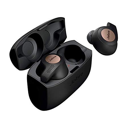 Jabra Elite Active 65t Amazon Edition True Wireless Sports Earbuds with Charging Case - Copper Black