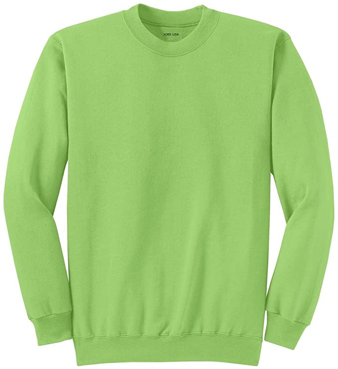 Adult Soft and Cozy Crewneck Sweatshirts in 28 Colors in Sizes S-4XL