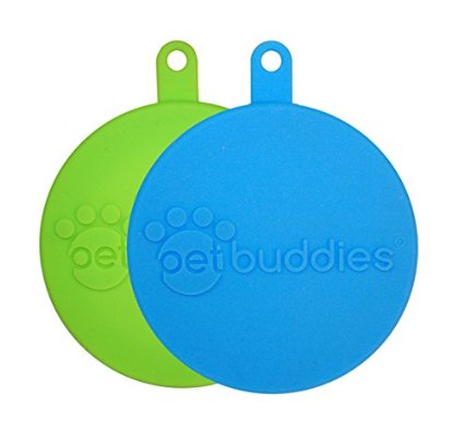 Pet Buddies PB2310 Dog/Cat Food Silicone Can Covers (2 Pack)