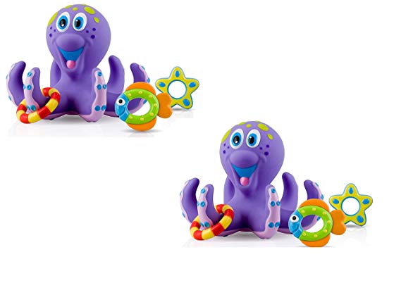 Nuby Octopus Floating Bath Toy (2 Count)