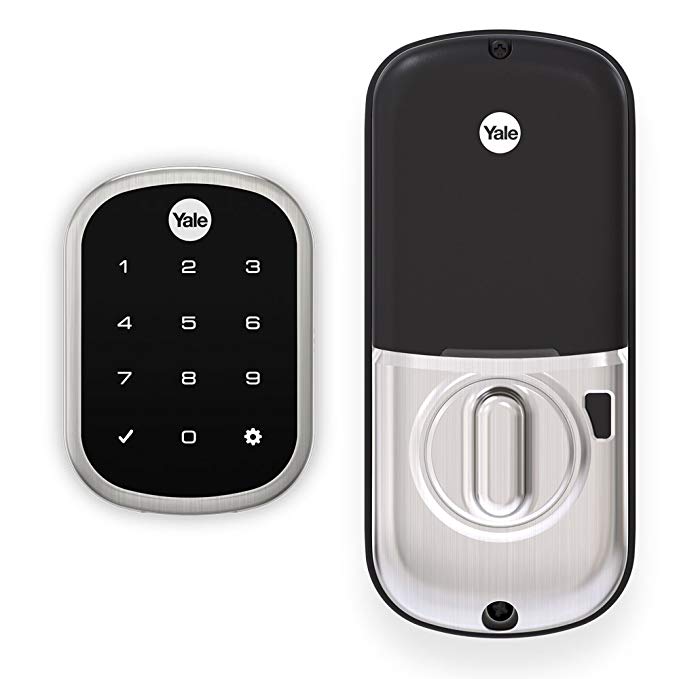 Yale Assure Lock SL with ZigBee - Key Free Smart LOCK with Touchscreen Keypad Works with Echo Plus & Xfinity Home - YRD256HA2619 - Satin Nickel