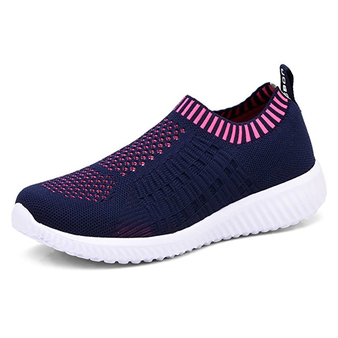 TIOSEBON Women's Athletic Shoes Casual Mesh Walking Sneakers - Breathable Running Shoes