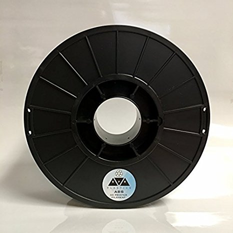 BPR Plastics ABS 3D Printer Filament - 100% Recycled, Made in the USA - Black, 1 KG