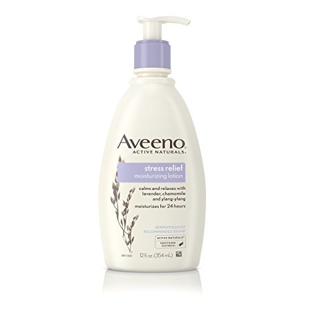 Aveeno Stress Relief Moisturizing Lotion To Calm And Relax, 12 Fl. Oz