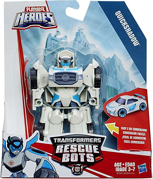 Playskool Heroes Transformers Rescue Bots Rescan Quick Shadow Action Figure(Discontinued by manufacturer)