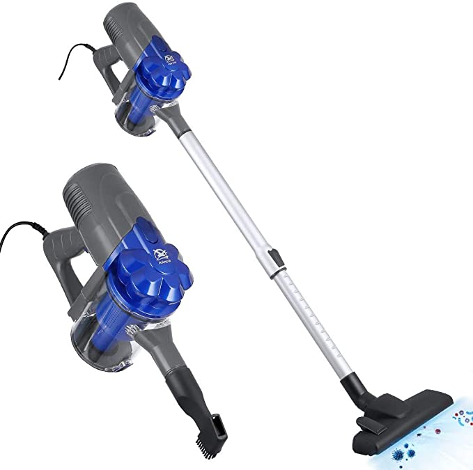 Kranich Corded Stick Vacuum Cleaner Upright Handheld Lightweight 600W 17000Pa
