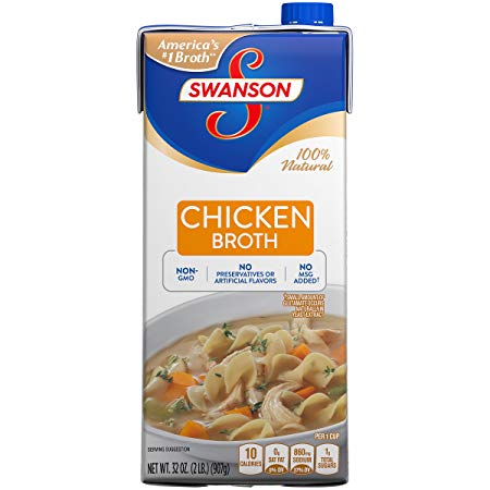 Swanson Chicken Broth, 32 oz. Carton