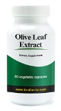 Olive Leaf Extract X 60 Capsules - All the Benefits of Olive Leaf Extract Concentrated in Capsule Form - Standardized 20 Oleuropein