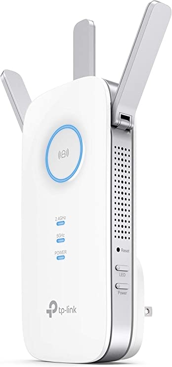 TP-Link AC1750 WiFi Extender (RE450), PCMag Editor's Choice, Up to 1750Mbps, Dual Band Wifi Range Extender, Internet Booster, Access Point, Extend Wifi Signal to Smart Home & Alexa Devices