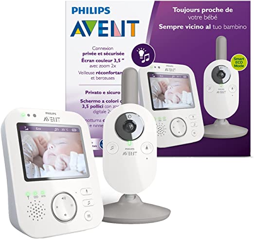 Écoute-bébé DECT Philips Avent (Modèle SCD843/01)