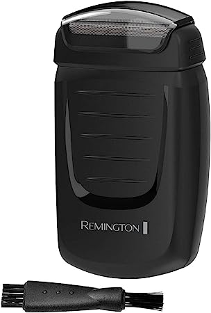 Remington TF70CDN Battery-Operated Dual Foil Travel Shaver with Shaver Cleaning Brush - Bundle