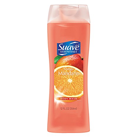 Suave Essentials Body Wash, Mango Mandarin 12 oz