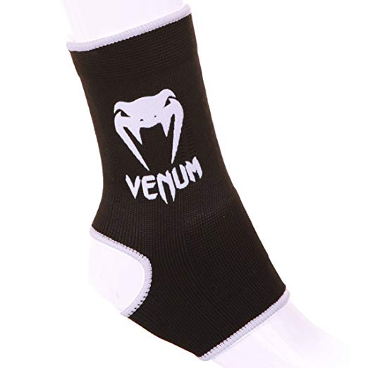 Venum Muay Thai/Kick Boxing Ankle Support Guard - Black