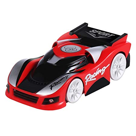 FPVRC Remote Control Car Wall Climbing Anti-Gravity 4CH RC Vehicle Car Electric Toy for Kids,Children,Teens and Adults (Red)