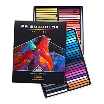 Prismacolor Premier NuPastel Firm Pastel Color Sticks, 96-Count