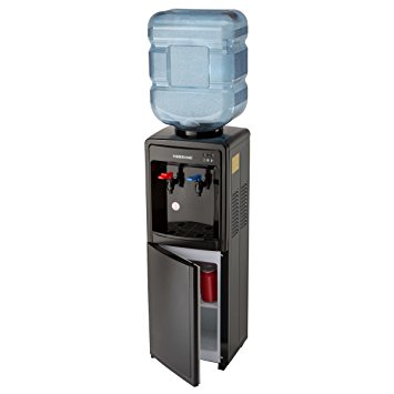 Farberware FW29919 Freestanding Hot and Cold Water Cooler Dispenser, Black