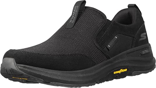 Skechers Men's Go Walk Outdoor-Athletic Slip-on Trail Hiking Shoes with Air Cooled Memory Foam Sneaker