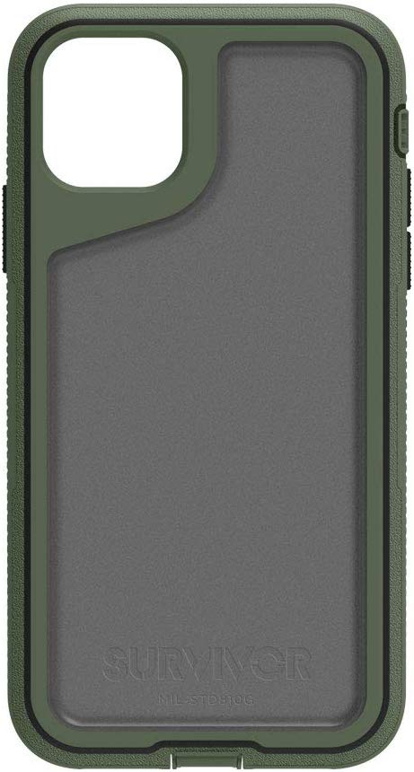 Griffin Survivor Extreme Case for Apple iPhone 11 - Bronze Green/Black/Smoke - GIP-032-GBK