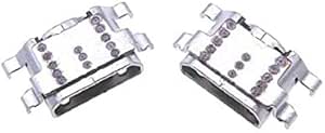 2 x Replacement USB Charging Port Dock Connector for Amazon Kindle Fire HD 10 (7th Generation) SL056ZE