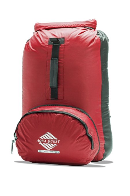 Aqua Quest Himal - 100% Waterproof Dry Bag Backpack - 20 L, Ultra-Light, Durable, Comfortable, Foldable, Compact