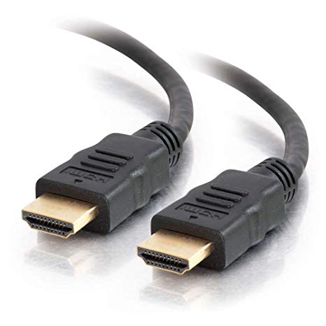 C2G 50612 High Speed HDMI Cable with Ethernet for 4 K Devices, TVs, Laptops, and Chromebooks, Black (15 Feet, 4.57 Meters)