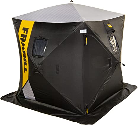 Frabill HQ 100 Hub Shelters | Premium Shelter for Ice-Fishing | Available in Multiple Sizes and Angler Capacities