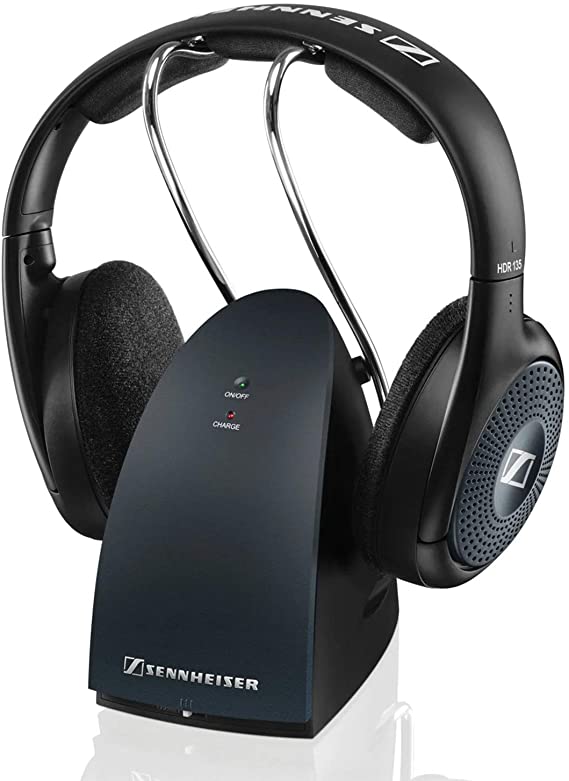 Sennheiser 508678 - RS135-9 Stereo Wireless Audio Headphones, Black