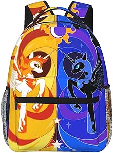 Cartoon Pony Backpack Cute Daily Leisure Bag Large Capacity Comfortable Fashionable Travel Backpack, Style-3