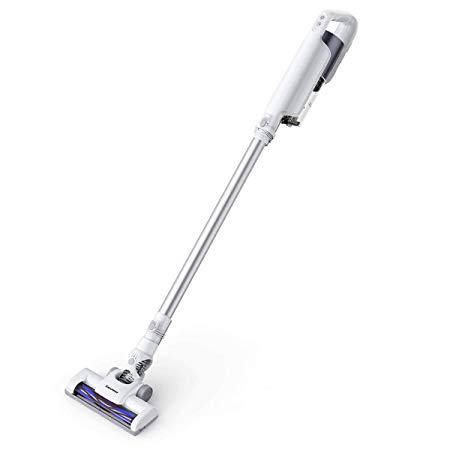 EXCELVAN 9KPa Cordless Vacuum Cleaner, Stick and Handheld 2 in 1, 2200mAh Bagless Vertical & Upright Vacuum with 2 Brushes,2 Speeds & Attachments for Carpet, Hard Floor & Home, Car