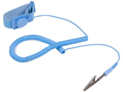 ESUMIC® 2 Pack Anti-Static Wrist Strap Grouding Wrist Strap Band (Blue)