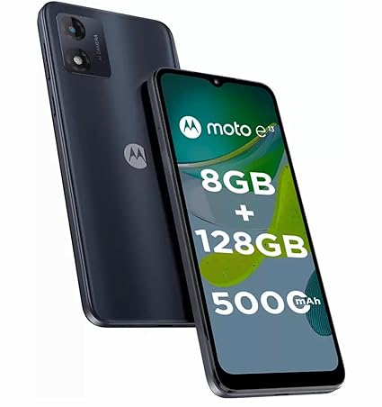 Motorola Moto E13 (Cosmic Black, 8GB RAM, 128GB Storage)