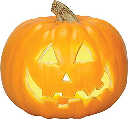 Gemmy 26266 Jack-o-lantern Halloween Decoration, 8.27" W X 8.86" L