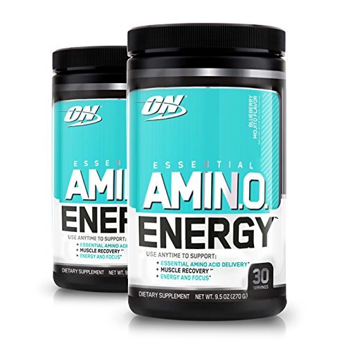 Optimum Nutrition Amino Energy, Blueberry Mojito 30 Servings  (Pack of 2)