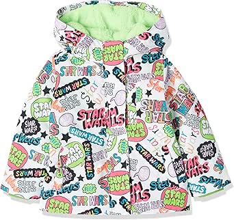 Amazon Essentials Disney | Marvel | Star Wars | Frozen | Princess Girls and Toddlers' Warm Puffer Coat