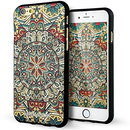 iPhone 6s case,Lizimandu TPU 3d pattern Case for iPhone 6s case(Mystic compass)