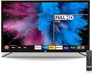 32 inch HD LED Smart TV, Supports Up to 1366×768 Resolution, Built in Web OS 5 Operating System, Stream Apps like Netflix, Hulu, Sling, Prime Video, and More