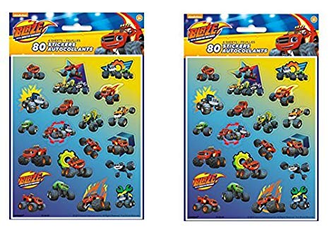 Blaze and the Monster Machines 8 Sticker sheets (160 total stickers)