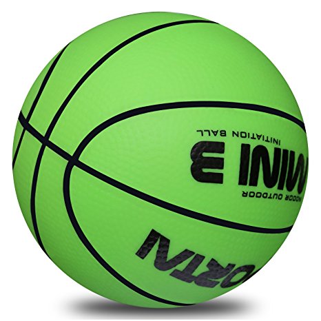Stylife Mini Indoor Basketball Waterproof balls for Kids Soft and Bouncy