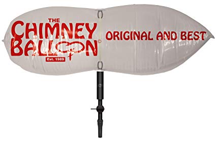 Chimney Balloon Small (15"x 9" - 38x23cm) with Mouth Inflation Tube