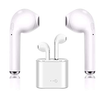 Wireless Bluetooth Earbuds - Women's Wireless Headphones Men - Sports in-Ear Headphones Wireless Headphones Stereo Headphones Bluetooth Headsets with Microphones Mini in-Ear Headphones