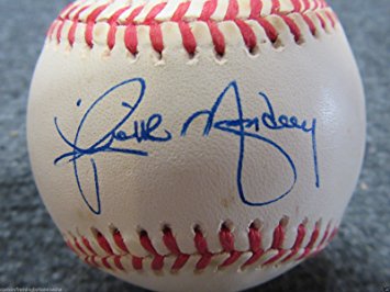 Rick Monday Signed Baseball Los Angeles Dodgers PSA/DNA Authentication
