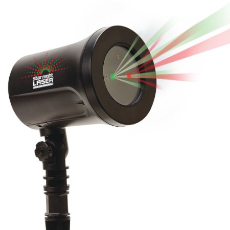 Star Night Laser Shower Christmas Lights Red/Green