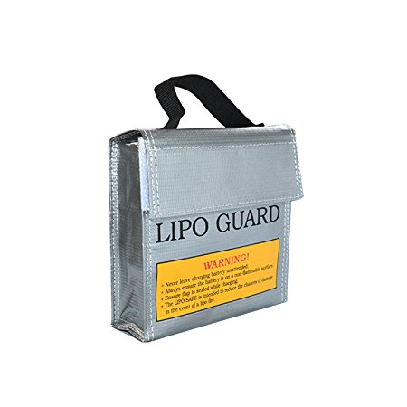 ENGPOW Fireproof Bag Storage Guard Safe Sleeve Bag Fire Resistant Waterproof for Lipo Battery Charger DJI Phantom 3 battery mavic pro battery 240 mm x 65 mm x 180 mm
