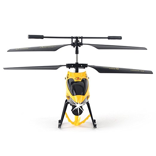 Remote Control Helicopter - 3CH Channel Gyro Helicopter with Winch & Carry Basket - LED Search Light - Mini Indoor IR Radio Remote Control Helicopter for Kids