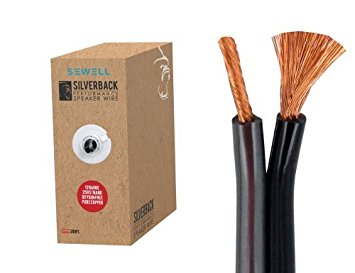 Silverback Speaker Wire by Sewell, 12 AWG, OFC, 259 Strand Count, 200ft, Pull Box