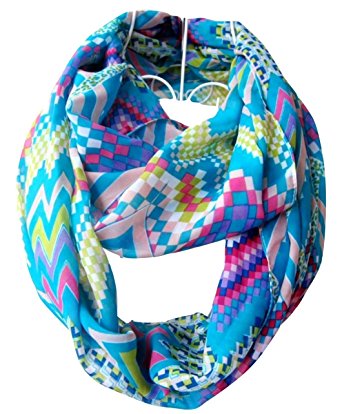 Tapp Collections™ Premium Soft Multicolor Sheer Infinity Scarf