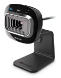 Microsoft LifeCam HD-3000 Webcam - Black T3H-00011 720p HD 169 Video Chat Skype Certified