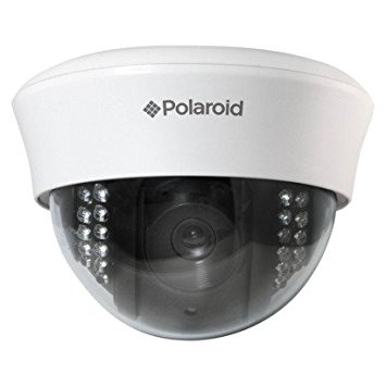 Polaroid IP-100W Indoor Wireless Network Surveillance Camera with Night Vision - White