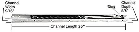 C.R. LAURENCE FA2540 CRL 26" Window Channel Balance; 2540 or 25D C.R. Laurence